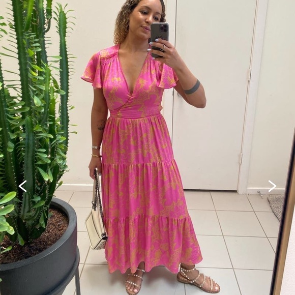 Tanya Taylor Liza Wrap Dress 